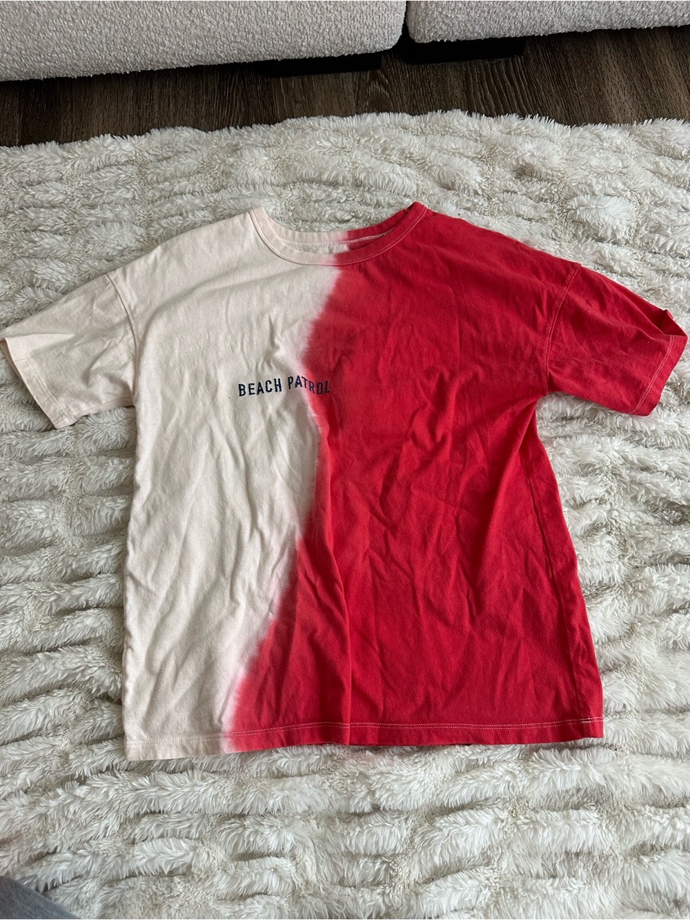 NEVER WORN boys ombré tee